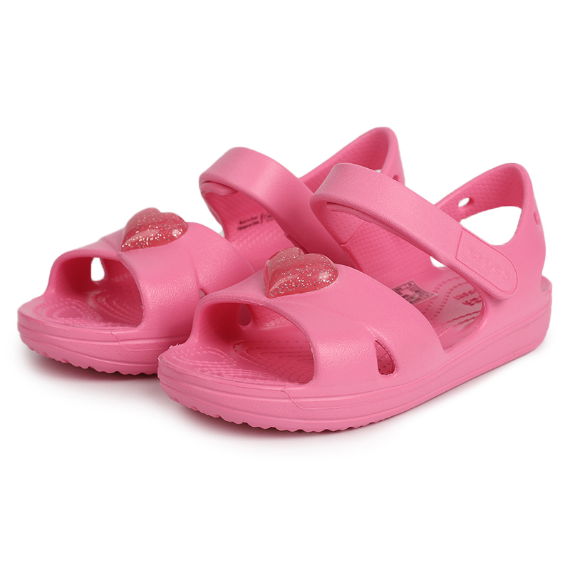 crocs真假, Crocs | Classic Cross Strap Sandal PS 经典交叉带儿童休闲凉鞋商品图片 2.6折, 包邮包税