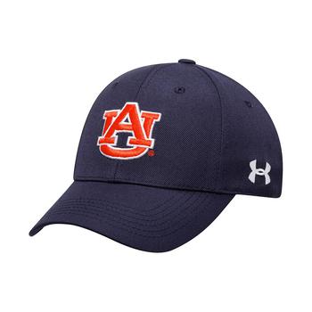 Under Armour | Men's Navy Auburn Tigers Classic Structured Adjustable Hat商品图片,