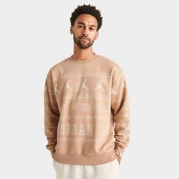 推荐Jordan Essentials Holiday Festive Fleece Crewneck Sweatshirt商品