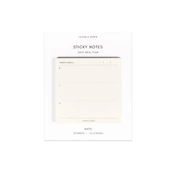 Cloth & Paper | Daily Meal Plan Sticky Notes,商家Verishop,价格¥38