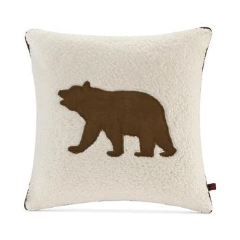 Woolrich | Bear Reversible Decorative Pillow, 18" x  18",商家Macy's,价格¥154