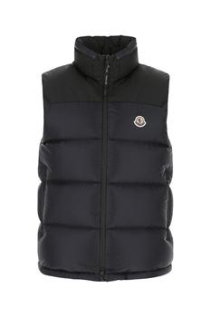 moncler羽绒服, Moncler | Navy blue nylon Ophrys sleeveless down jacket Nd Moncler Uomo商品图片 