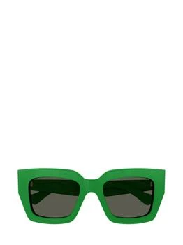 Bottega Veneta | Bottega Veneta Eyewear Rectangle Frame Sunglasses 