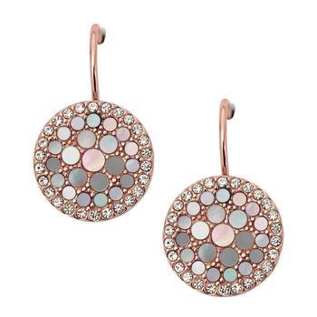 Fossil | Val Mosaic Mother of Pearl Disc Drop Earring商品图片,