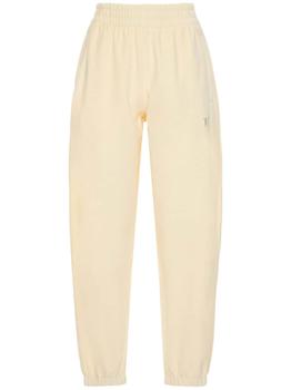 Alexander Wang | Hotfix Logo Cotton Jersey Sweatpants商品图片,额外6折, 额外六折