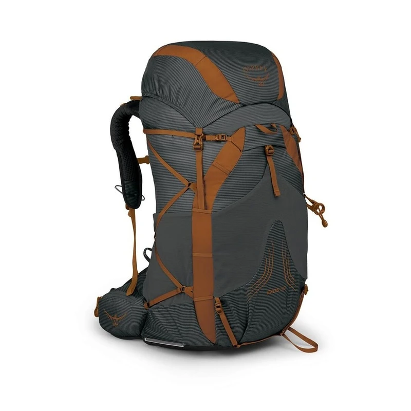 Osprey | Osprey小鹰 Exos 58男士炭灰色尼龙超轻背包,商家VPF,价格¥1905