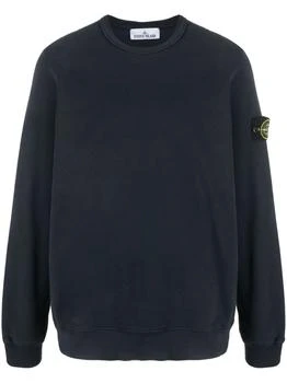 推荐STONE ISLAND - Cotton Crewneck Sweatshirt商品
