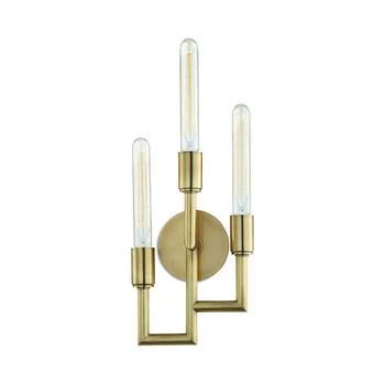 Hudson Valley | Angler 3-Light Wall Sconce,商家Bloomingdale's,价格¥2930