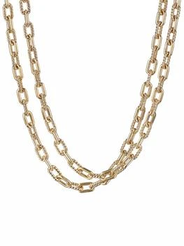 David Yurman | Madison Bold Necklace In 18K Yellow Gold,商家Saks Fifth Avenue,价格¥50797