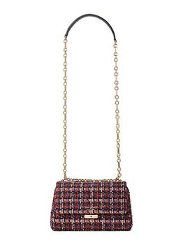 kate spade帆布包斜挎包, Kate Spade | Medium Carlyle Tweed Shoulder Bag商品图片 