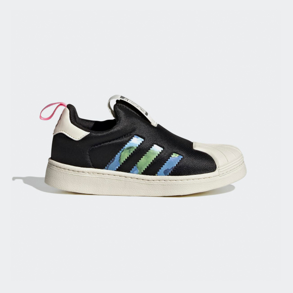 阿迪达斯贝壳头, Adidas | 【Brilliant|包邮包税】阿迪达斯 SUPERSTAR 360 C 儿童  运动鞋 SNEAKERS  GY9153 CBLACK/CWHITE/CBLACK商品图片 8折×额外9折, 包邮包税, 额外九折
