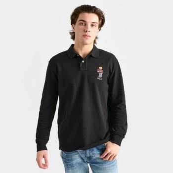 POLO RALPH LAUREN Men's Polo Ralph Lauren Polo Bear Long-Sleeve Polo Shirt