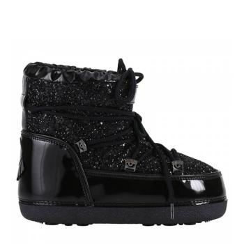 商品CHIARA FERRAGNI 黑色聚酯女士短靴 CF1763-BLACK图片