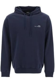 推荐A.p.c. item 001 logo print hoodie商品