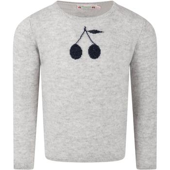 推荐Bonpoint Gray Sweater For Girl With Iconic Cherries商品