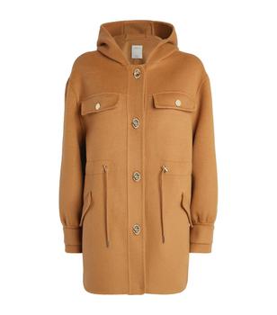 sandro外套是什么牌子, Sandro | Wool Hooded Jacket商品图片 5折