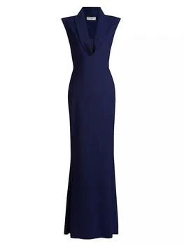 Chiara Boni | Duina Cowlneck Gown,商家Saks Fifth Avenue,价格¥8177