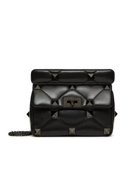 Valentino | MEDIUM BAG WITH CHAIN ROMAN STUD THE SHOULDER BAG IN NAPPA WITH TONE 