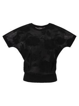 maxmara studio是什么牌子, Max Mara | Max Mara Studio Floral Embroidered Crewneck Jumper商品图片 