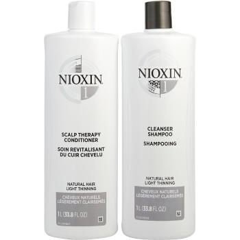 商品NIOXIN | NIOXIN 丽康丝 洁净系统1护发套装（洗发露1L+护发素1L） 1套 适合轻微脱发油性细软发质使用,商家FragranceNet,价格¥298图片