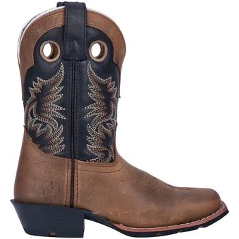Dan Post Boots | Rascal Square Toe Cowboy Boots (Toddler-Big Kid),商家SHOEBACCA,价格¥557