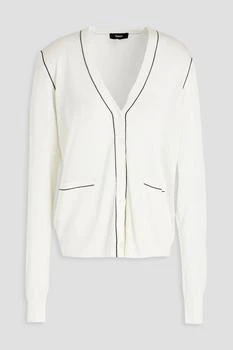 Theory | Silk-blend cardigan,商家THE OUTNET US,价格¥1303