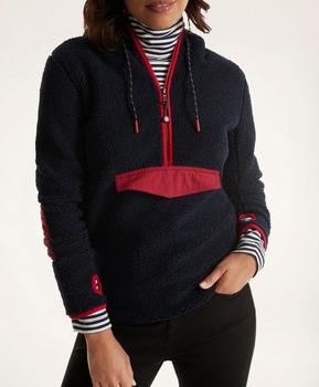 Brooks Brothers | Teddy Fleece Anorak Pullover Hoodie商品图片,4.7折