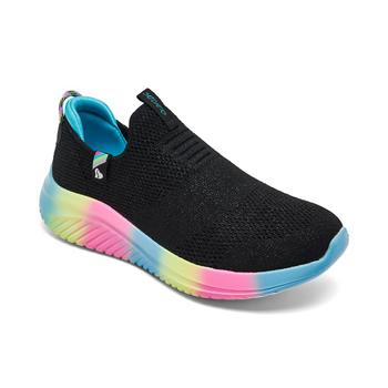 SKECHERS | Little Girls Ultra Flex 3.0 - Color Joy Casual Sneakers from Finish Line商品图片,