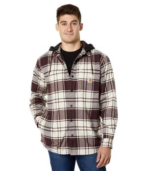 卡哈特外套, Carhartt | Rugged Flex® Relaxed Fit Flannel Fleece Lined Hooded Shirt Jac商品图片 