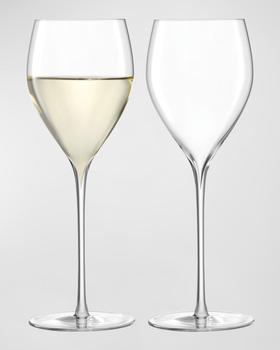 商品LSA | Savoy White Wine Glasses, Set of 2,商家Neiman Marcus,价格¥836图片