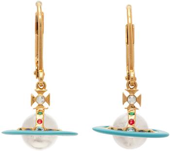 Vivienne Westwood | Gold Orb Earrings商品图片,独家减免邮费