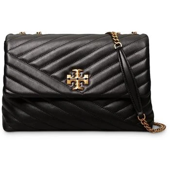 推荐Tory Burch Kira Women's Chevron Leather Convertible Shoulder Handbag商品