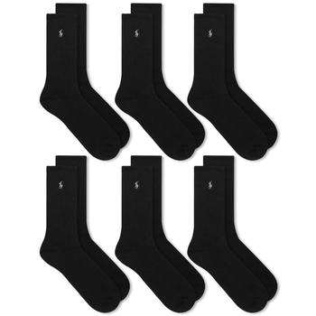 ralph lauren sport, Ralph Lauren | Polo Ralph Lauren Sport Sock - 6 Pack商品图片 满$200享9.5折, 满折