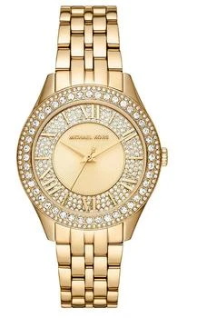 Michael Kors | Harlowe Pave Quartz Crystal Ladies Watch MK4709 5.7折, 满$75减$5, 满减