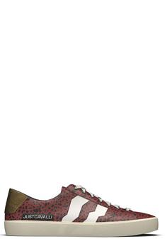 推荐Just Cavalli Logo Print Lace-Up Sneaker商品