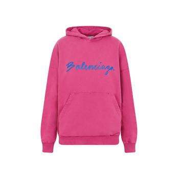 巴黎世家卫衣价格, Balenciaga | BALENCIAGA  WIDE FIT HOODIE SWEATSHIRT商品图片 7.6折
