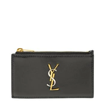 Yves Saint Laurent | YSL 黑色女士卡夹 611558-AAB4K-1025 包邮包税