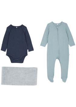 商品BABY MORI | KIDS Soak And Sleep babygrow and towel set,商家Harvey Nichols,价格¥707图片