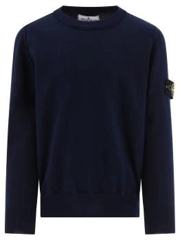 Stone Island | Stone Island 男童针织毛衣 8016501B2V0020 蓝色,商家Beyond Moda Europa,价格¥771