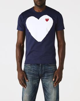 推荐Big White Heart T-Shirt商品