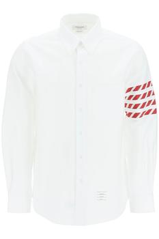 推荐Thom Browne 4 Bar Cotton Oxford Shirt商品