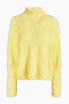 N.PEAL | Ribbed cashmere turtleneck sweater 3折×额外8折x额外9.5折, 额外八折, 额外九五折