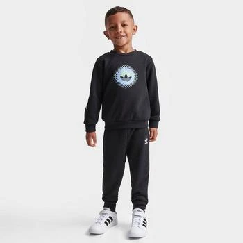 Adidas | Kids' Toddler adidas Originals Trefoils Crewneck Sweatshirt and Jogger Pants Set 额外7.5折, 额外七五折