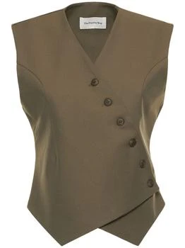 The Frankie Shop | Maesa Cross Vest,商家LUISAVIAROMA,价格¥1445