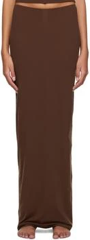 SKIMS | Brown Fits Everybody Maxi Skirt 