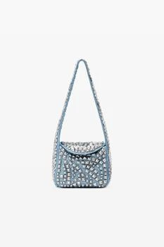 Alexander Wang | Spike Small Hobo Bag In Studded Leather 额外9.5折, 额外九五折