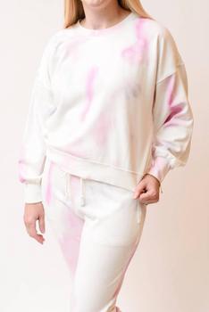 Paige价格, Paige | Lisbet Sweatshirt In Fuchsia Tie Dye商品图片 7折
