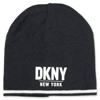 商品DKNY | Dkny Berretto Nero In Maglia Di Misto Cotone,商家Italist,价格¥547图片
