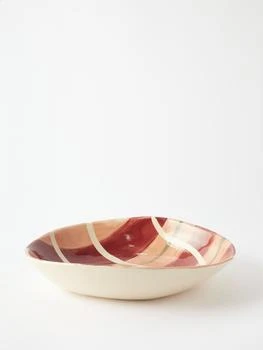 The Conran Shop | Crosshatch large stoneware serving bowl,商家MATCHES,价格¥569