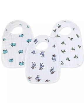 aden + anais | Baby Boys or Baby Girls Jungle Bibs, Pack of 3,商家Macy's,价格¥162